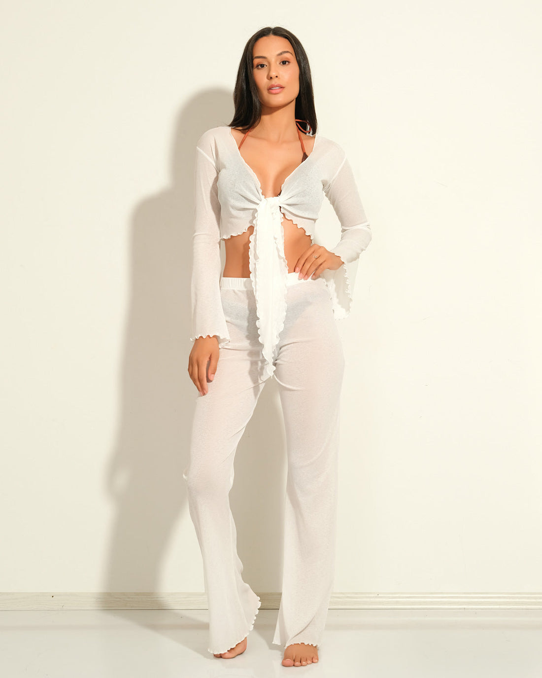 Lucy Pareo Top - White